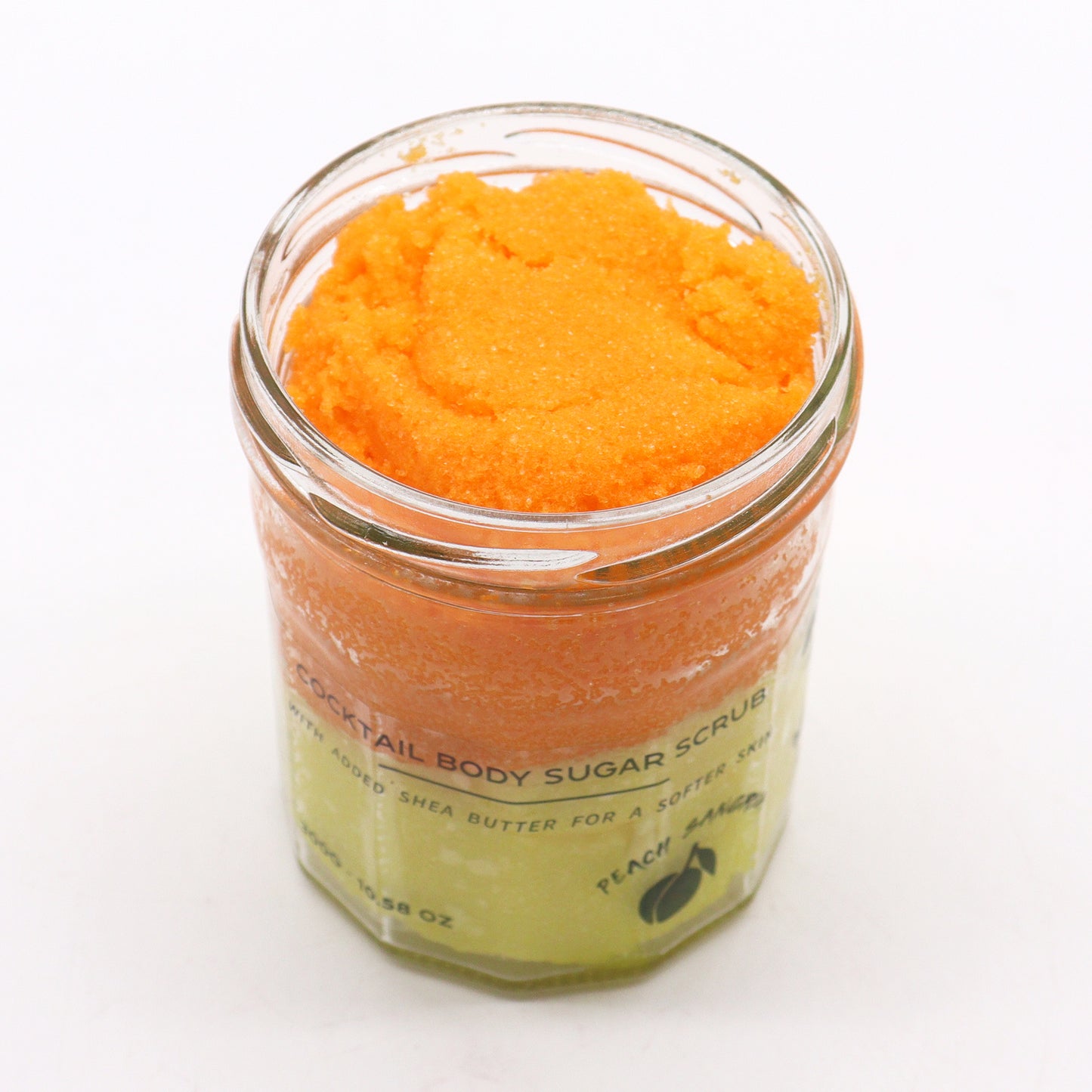 Gommage corporel au sucre parfumé - SANGRIA DE PÊCHE - 300 g