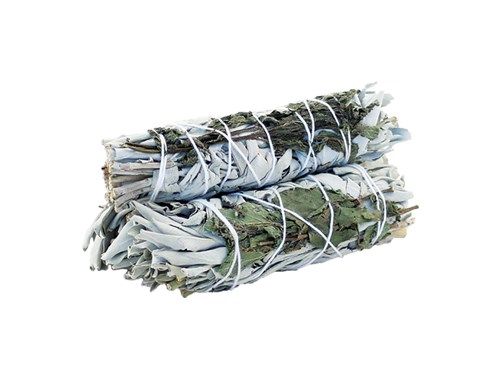 Bâton de maculage - SAUGE BLANCHE & MENTHE POIVRÉE - 10 cm