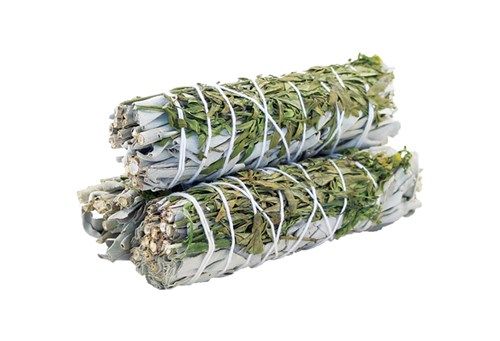 Bâton de maculage - SAUGE BLANCHE & RUDA - 10 cm
