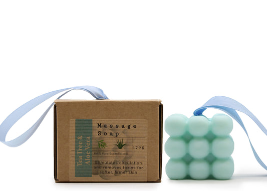 Savon de massage - TEA TREE & ALOE VERA - 170 g