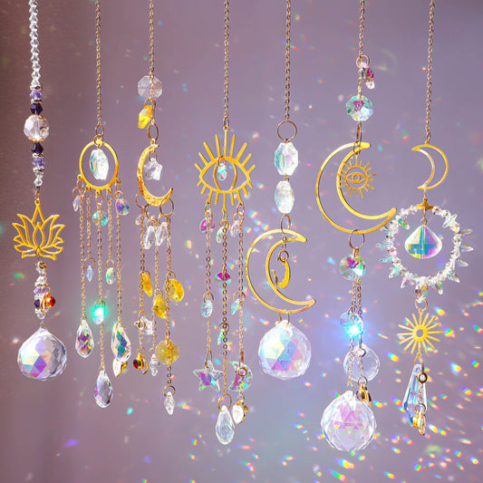 Attrape-soleil Guirlandes lumineuses – Décoration de fenêtre