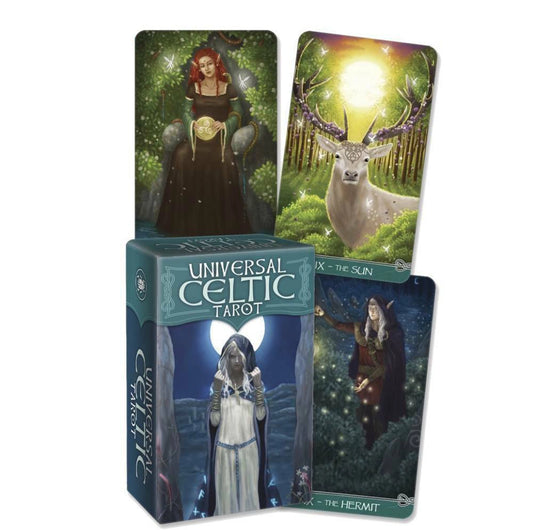 Mini cartes de tarot celtiques universelles