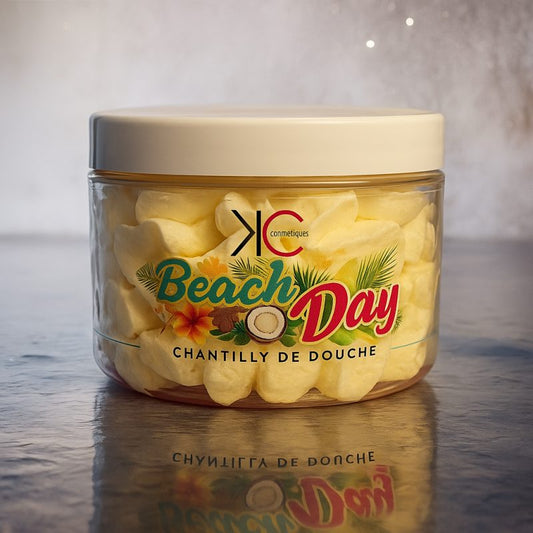 Chantilly de douche Beach day – 100 g (senteur plage)