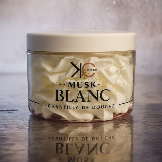 Chantilly de douche Musk blanc - 100 g
