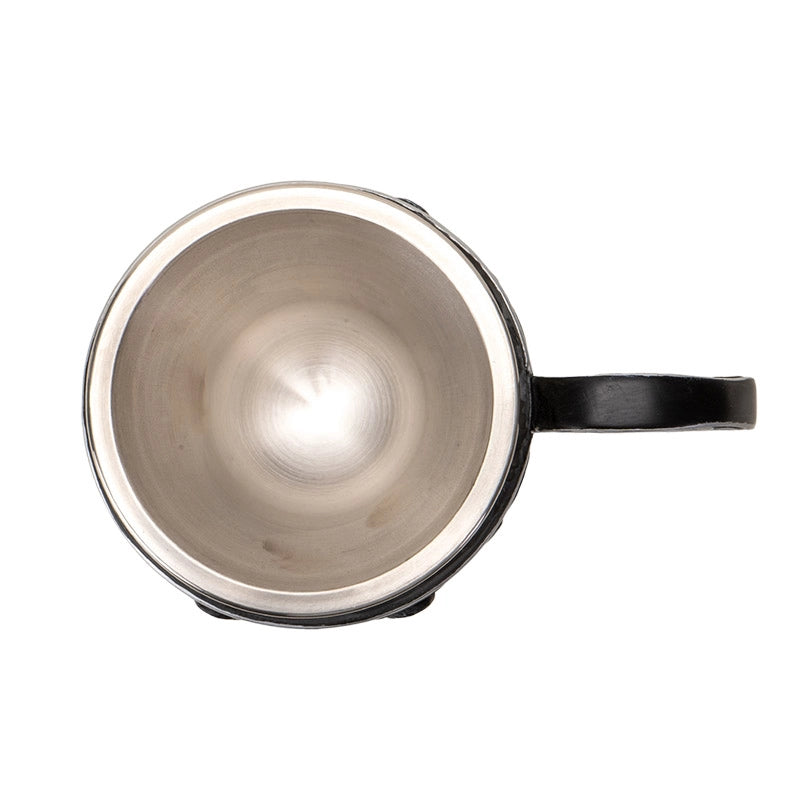 Tasse à thé "Chat noir mystique"