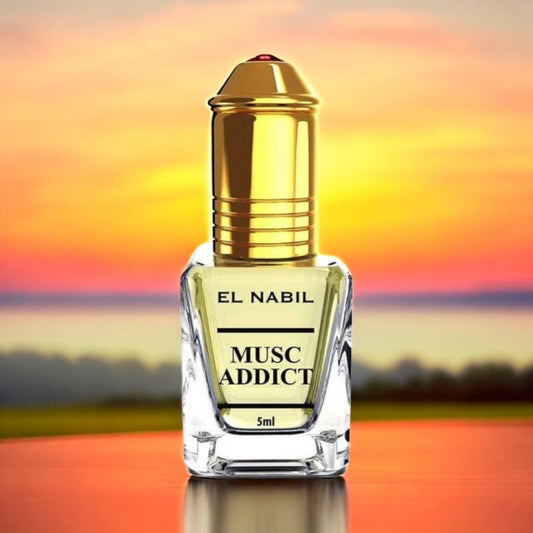 Musc ADDICT – Extrait de parfum roll-on EL NABIL – 5 ml