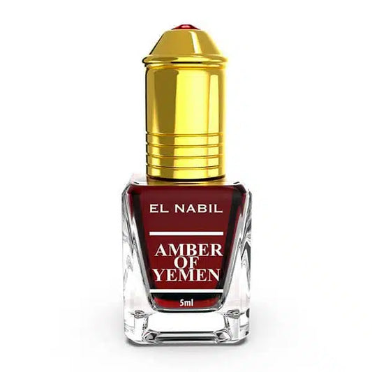 Musc AMBER OF YEMEN – Extrait de parfum roll-on EL NABIL – 5 ml