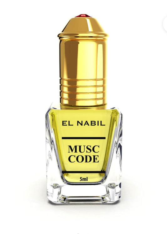 MUSC CODE - Extrait de parfum roll-on EL NABIL – 5 ml