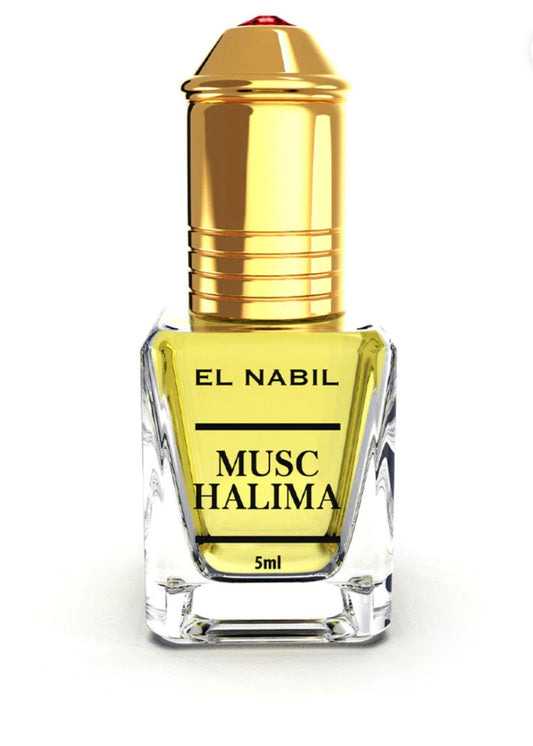 Musc HALIMA – Extrait de parfum roll-on EL NABIL – 5 ml