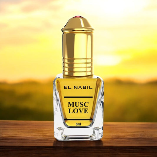 Musc LOVE – Extrait de parfum roll-on EL NABIL – 5 ml