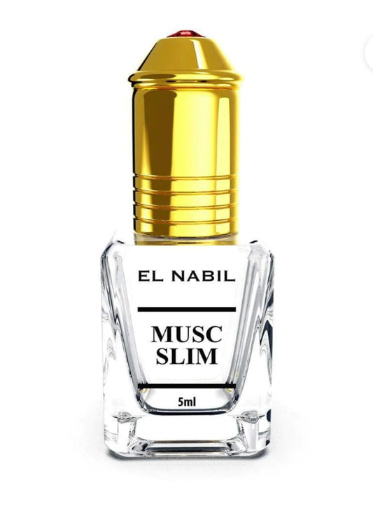 Musc SLIM – Extrait de parfum roll-on EL NABIL – 5 ml
