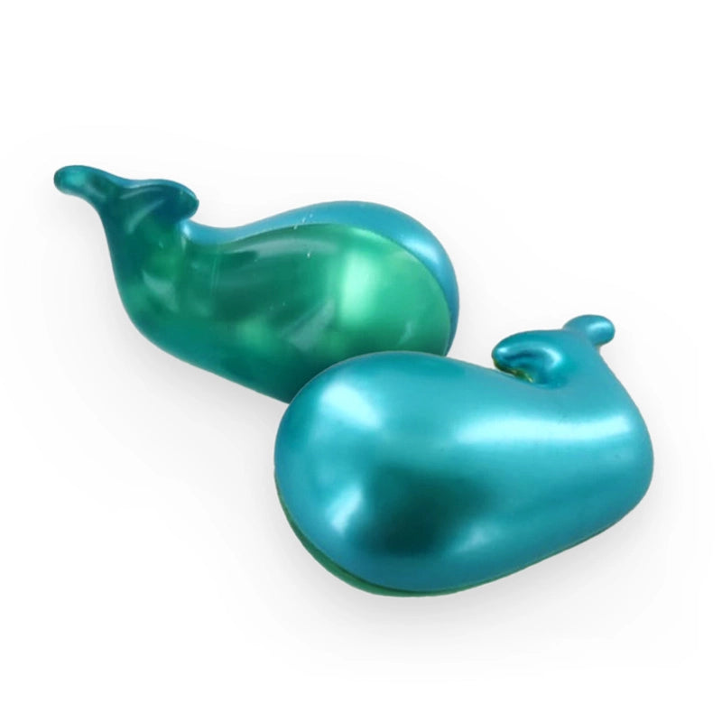 Perles de Bain nacrées animaux - Baleine - Monoï