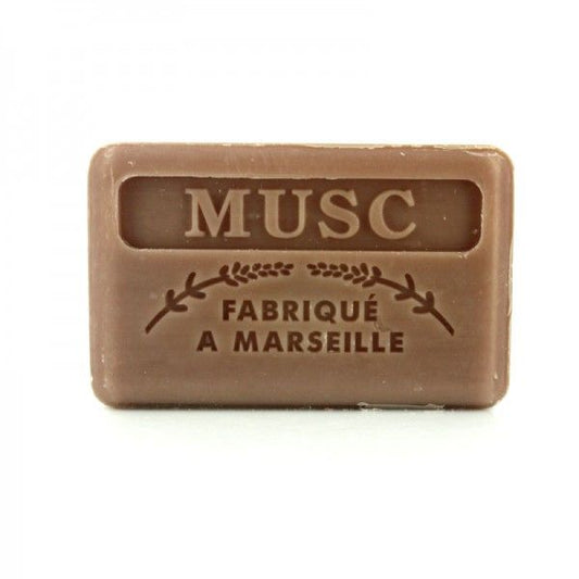 Savonnette marseillaise - Musc - Peaux sèches et fragiles - 125 g