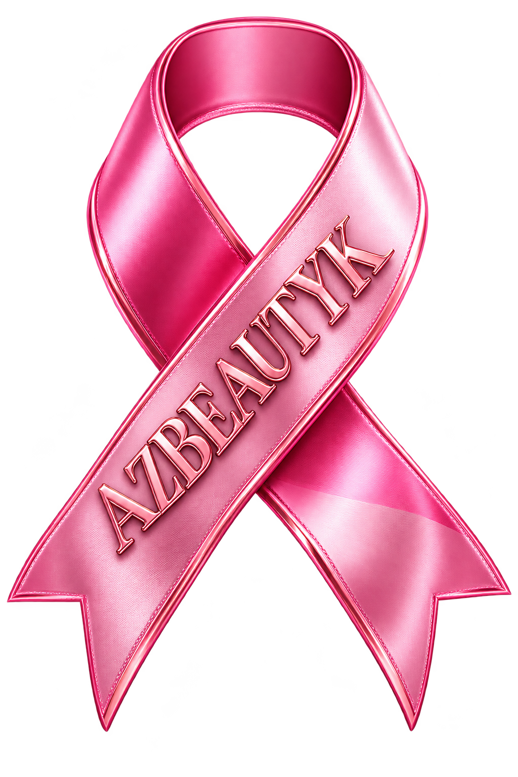 Ruban rose 3D AZBEAUTYK